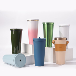 Stainless Steel Thermos Water Bottle 40oz <b>Large</b> Capacity Portable Travel Insulated <b>Mug</b> With Lid And Handle - Product Image 4