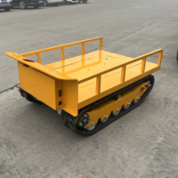 Geländegängiges Gummi-Raupenfahrwerk 500kg 1T 2Tonnen Elektrisches Kettenfahrwerk für Berg- und Landwirtschaftliche Materialtransportgeräte