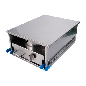 Cuisinière à <span class=keywords><strong>gaz</strong></span> <span class=keywords><strong>et</strong></span> évier en acier inoxydable à un brûleur <span class=keywords><strong>pour</strong></span> <span class=keywords><strong>camping</strong></span>-<span class=keywords><strong>car</strong></span>, caravane, <span class=keywords><strong>camping</strong></span>-<span class=keywords><strong>car</strong></span>, bateau, Yacht, cuisine - Product Image 6