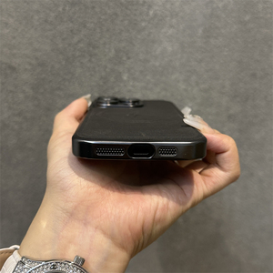 <span class=keywords><strong>Cover</strong></span> Magnetica per Ricarica Wireless Henxin per <span class=keywords><strong>iPhone</strong></span> 16 Pro, Design Business, Rivestimento in <span class=keywords><strong>Pelle</strong></span> Artificiale Elettroplaccata - Product Image 4