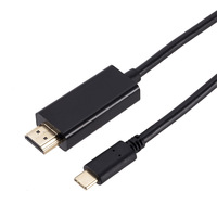 Cable USB-C a HDMI de 18m, 4K 30Hz, con Núcleo de Cobre, Macho a Macho, Fabricación OEM/ODM