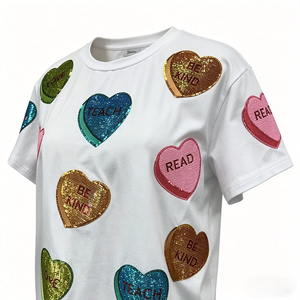 T-shirt a girocollo Oversize da <span class=keywords><strong>donna</strong></span>, - Product Image 3