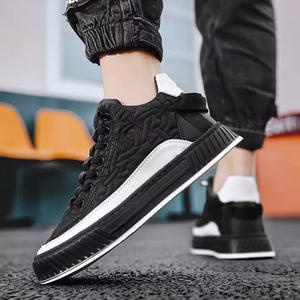 Zapatillas de Lona Transpirables con Cordones para Hombre, Tallas Grandes, Otoño/Invierno 2026, Versátiles, con Suela Gruesa, Blancas, Populares para Deporte y Ocio - Product Image 2