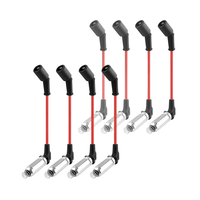 M8-48322 48322R 8PCS 10.2MM Nouveau jeu de câbles d'allumage pour GMC Yukon Sierra Hummer H2 Chevrolet Silverado Tahoe