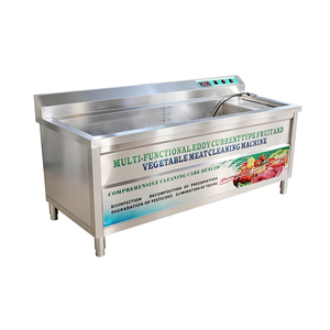 Lavadora y Esterilizadora de Alimentos Multifuncional de 150 kg y 220 V, Directo de Fábrica, para Limpieza y Desinfección de Vegetales, Carne y Mariscos - Product Image 3