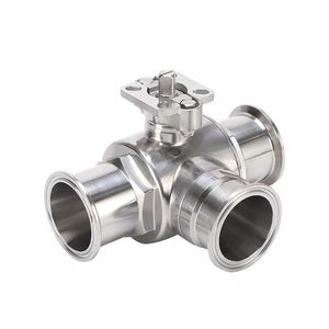 Conector Sanitario Tri-Clamp de Acero Inoxidable JTAIV, Tipo Tee de 3 Vías, Grado Alimenticio - Product Image 5