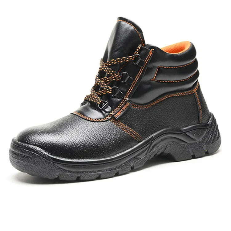 Sapato de segurança para trabalho, sapato king superior de malha, leve para soldadores industriais, engenharia de aviação e construção, moda masculina