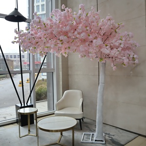 X663 Albero <span class=keywords><strong>di</strong></span> Ciliegio Artificiale Rosa Brillante, Rosa Bianco, Rosa Intenso, Rosa <span class=keywords><strong>Salmone</strong></span>, Albero dei Desideri Finto per Decorazioni Matrimoniali - Product Image 6