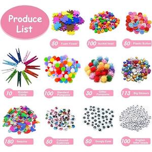 Kit d'artisanat DIY en plastique fait main pour enfants - Cadeaux créatifs pour la maison et l'école - Product Image 2