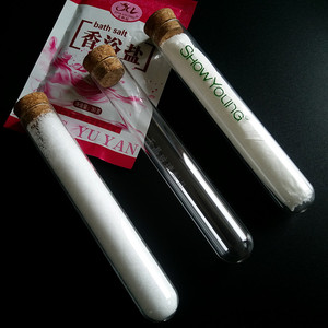 Tubo de ensayo de vidrio Tianjing de 30 ml con tapón de corcho para almacenamiento de mascarillas faciales - Product Image 2