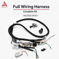 Kit de conversion QS MOTOR P090B-80 1000W 10 pouces avec moteur central 72V pour trottinette électrique