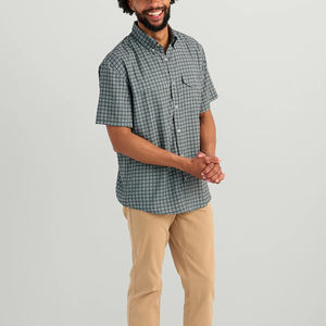 Camisa de Pesca Extra Grande con Estampado Hawaiano, Delgada, con Capucha, Sublimada, con Botones - Product Image 2