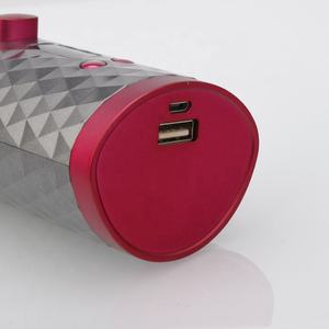 Roterende Usb Keramische Oplaadbare Mini Draagbare Auto Draadloze Draadloze Haarkrultang Automatische Krultang - Product Image 5