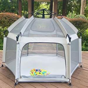 Tenda da Gioco Pieghevole per Bambini, Casetta Giocattolo in Tessuto Pop-up 150cm per Uso Interno ed Esterno - Product Image 4