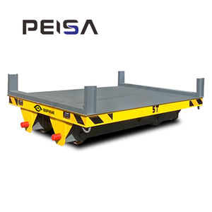 Carro <span class=keywords><strong>de</strong></span> Transferencia Eléctrico Personalizado con Plataforma Plana, Estructura <span class=keywords><strong>de</strong></span> Acero Resistente para Obras <span class=keywords><strong>de</strong></span> Construcción al Aire Libre - Product Image 4