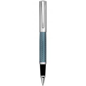 Penna a Sfera Cromata con Corpo in Metallo Blu, Strumento di Scrittura Premium - Product Image 3