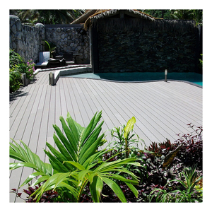 Công nghệ mới WPC 3D nổi decking gạch 18mm dày không thấm nước ngoài trời sàn sàn cho khu vườn và công viên - Product Image 3