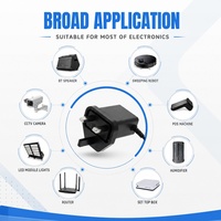 Adaptateur secteur AC/DC avec prise britannique, alimentation externe pour produits électroniques [VERIFY]