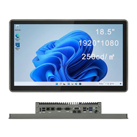 Panel PC Industrial de 18.5 Pulgadas con CPU I5/I7, Monitor Táctil de Automatización, Sistema Operativo Win10/11/Linux, IP65 Resistente al Agua, Computadora Industrial