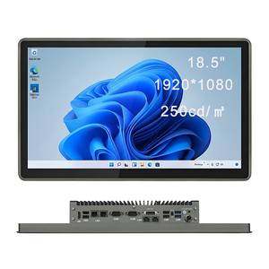 PC industriel à écran tactile de 18,5 pouces avec processeur I5/I7, écran tactile d'automatisation, système d'exploitation Win10/11/Linux, étanche IP65, <span class=keywords><strong>ordinateur</strong></span> d'usine - Product Image 1