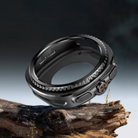 Protection d'écran rotative en alliage de zinc de 46 mm pour montre connectée Samsung Galaxy Watch 8