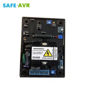 Diagram de circuito gerador de 30 kva, regulador de tensão sx460 avr para gerador