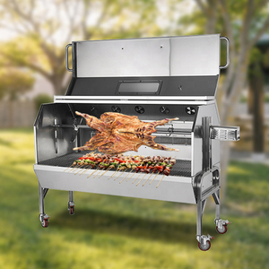 Griglia a Gas <span class=keywords><strong>per</strong></span> Barbecue all'Aperto con Girarrosto <span class=keywords><strong>per</strong></span> Maiale Intero e Agnello, Ideale <span class=keywords><strong>per</strong></span> Feste a Tema Calcistico - Product Image 4