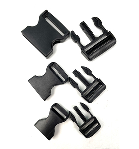 Matériau en Nylon, prix bon marché, approvisionnement d'usine en chine, boucle de fermeture de couleur noire, accessoires boucle en plastique - Product Image 4