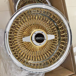 Les roues à rayons de 13 "/14" peuvent être personnalisées avec des logos en or/argent/or rose. Garantie d'un an - Product Image 4