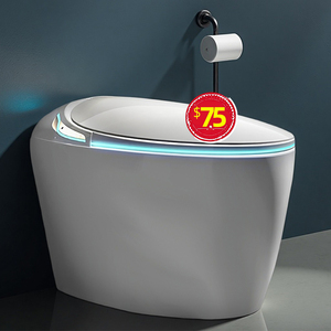 Inodoro Inteligente Automático con Control Remoto, Bidé Eléctrico, Diseño Redondo con Sifón en S, Personalizable OEM, Gran Venta - Product Image 1