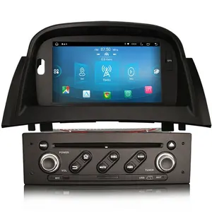 Erisin ES8936M Android 12 araba radyo Carplay Video oynatıcı Renault Megane II 2002-2008 için WIFI multimedya oynatıcı DSP 2 Din