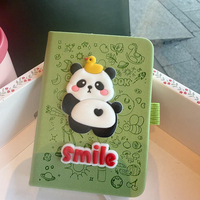 STX En gros Bloc-notes créatif et mignon, Carnet Panda, Carnet à feuilles mobiles à motifs de dessins animés, Journal d'étudiant, Carnet cadeau