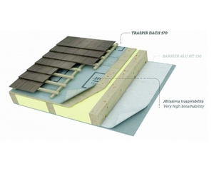 Couche <span class=keywords><strong>d</strong></span>'<span class=keywords><strong>étanchéité</strong></span> <span class=keywords><strong>à</strong></span> <span class=keywords><strong>l</strong></span>'<span class=keywords><strong>air</strong></span> PE avec <span class=keywords><strong>membrane</strong></span> pare-vapeur renforcée non tissée - Product Image 3