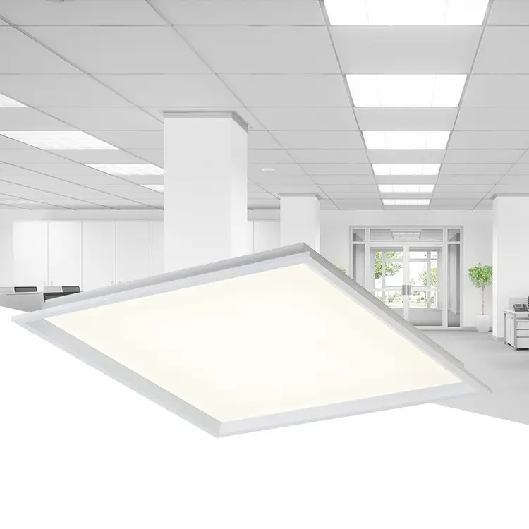 Luz moderna 2x2 2x4 24w 36w 50w da iluminação da escola do escritório do lúmen alto conduziu a luz de painel