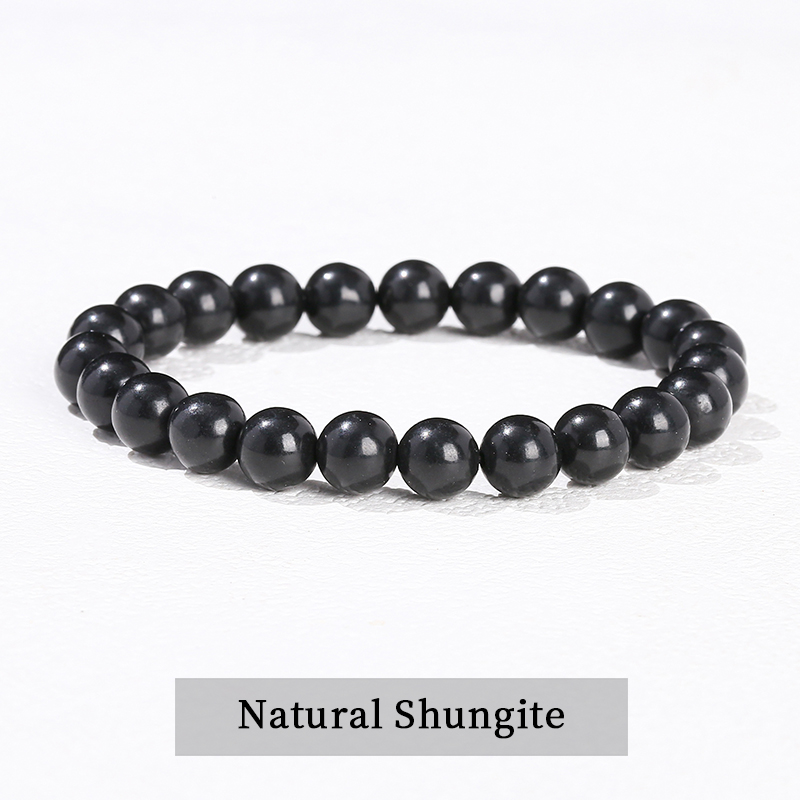 Bracelet en shungite naturelle