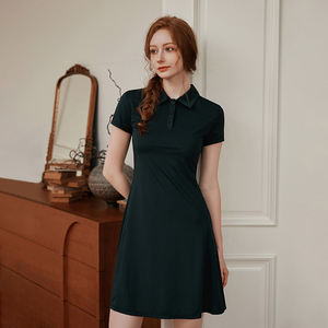 Sportswear vestido de tênis de secagem rápida das mulheres com características Sweat-Wicking e Body-Shaping - Product Image 2