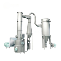 Sécheur rotatif à haute efficacité en acier inoxydable avec moteur de four à air chaud pour machine de traitement de séchage de poudres industrielles