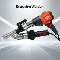 Soudeuse par extrusion HDPE STRIVERS 3600W pour le soudage de tuyaux, la pose de géomembranes et la construction de bassins