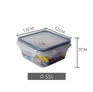 Ensemble de 16 récipients alimentaires en plastique les plus populaires 2024 avec boîtes à lunch Ensemble de récipients hermétiques pour le stockage des aliments - Product Image 4