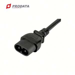 PRODATA IEC 60320 C8 <b>Power</b> Cord 2-Pin 0.75mm2/2C <b>Figure</b> <b>8</b> Wiring Harness for Electronic Devices/Audio & Video/Industrial Control - Product Image 2