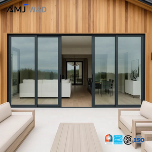 Puertas Corredizas de Vidrio para <span class=keywords><strong>Terraza</strong></span>, Puertas Corredizas de Aluminio con Doble Acristalamiento, Puerta Corrediza con Mosquitera - Product Image 2