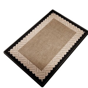 Tapis <span class=keywords><strong>de</strong></span> sol moderne <span class=keywords><strong>de</strong></span> luxe léger en polyester tissé imprimé, fabriqué à la machine, antidérapant, absorbant et à séchage rapide pour salle <span class=keywords><strong>de</strong></span> bain et toilettes - Offre Spéciale - Product Image 5