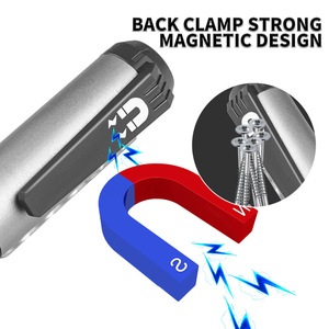 Lampe frontale LED rechargeable avec 4, 5 ou 6 options de lampe, lumière blanche, chargement USB, batterie intégrée, origine Yiwu - Product Image 2