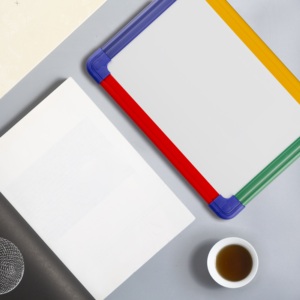 Tableau magnétique à double face 9*12 ''Petit tableau blanc pour étudiant enfant écriture dessin apprentissage - Product Image 2