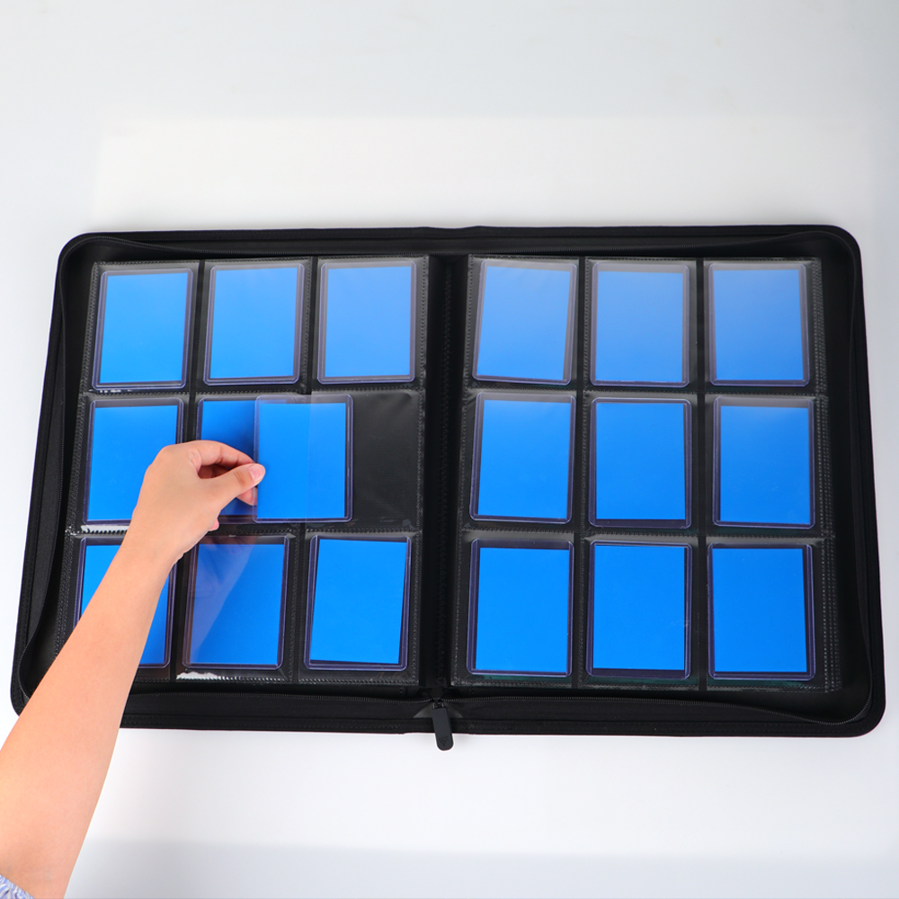 Папка-папка с папкой для коллекционирования карточек, 900, 400, 4/9 карманов