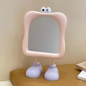 Miroir de maquillage à grands yeux mignons, miroir de bureau pour étudiants, miroir de beauté créatif pour la décoration de la maison et du bureau - Product Image 3