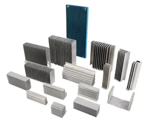 Good Quality OEM customized aluminum extrusion profile anodized heat sink 6061 6063 led aluminum profiles