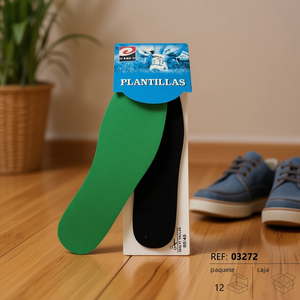 Plantillas Insoles 35-45 Green Black For Shoes Comfort Support - Product Image 3