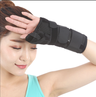 Attelle de poignet et d'avant-bras médicale CE ISO YR-314-1 Classe I pour le syndrome du canal carpien et la fixation des fractures, support réglable en aluminium, garantie 1 an