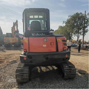 Excavatrice d'occasion presque neuve de 7 tonnes, modèle 2016, KX183, avec godet de 0,2 m³ et cabine climatisée, à vendre en Chine - Product Image 6